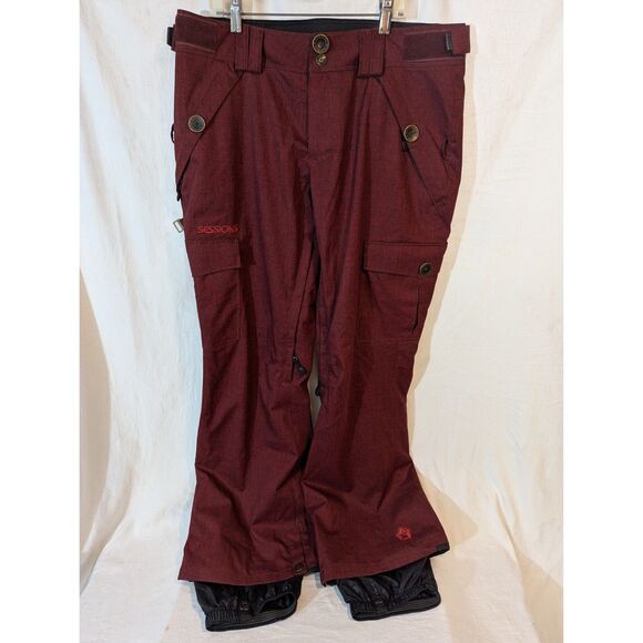 Sessions Snowboard Ski Pants Men’s Large (36x30) RECCO Avalanche Reflector - Picture 1 of 5